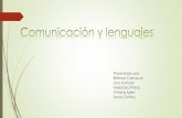 Comunicacion y lenguajes