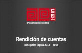 Rendición de cuentas, Artesanías de Colombia