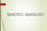 Semiotics and semiology