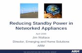 Reducing Standby Power in Networked Appliances
