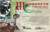 Memorias III Congreso Internacional de Producción Animal Tropical