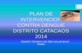 Plan de intervencion contra dengue distrito catacaos 2014