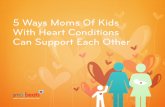 5 Ways Moms Of Kids With Heart Conditions Can Support Each Other