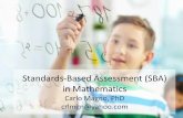 Standards-based assessment in math