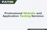 End-to-End Website, Software & Mobile App Testing Solution by FATbit