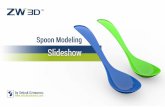 Spoon modeling with ZW3D