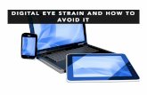 Digital Eye Strain And How To Avoid It