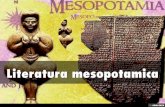 Literatura mesopotamica