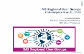 IMS Regional User group Host presentation: Philadelphia May 2015