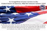 2014 Veterans' Day Tribute