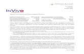 InVivo Therapeutics Holdings Corp. (ONVIV.OB)