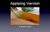 Applying Varnish