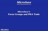 MicroSave's Focus Groups and PRA Tools