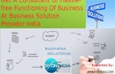 Get A Consultant Of Hassle-free Functioning Of Business At Business Solution Provider India