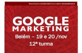 Curso de marketing digital - Google Marketing - Belém - 19 e 20 nov 2010