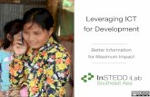 Leveraging ICT for Development