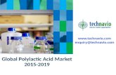 Global Polylactic Acid Market 2015-2019