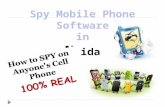 Suspicious Spy Mobile Phone Software in Noida