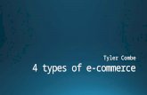 4 types of e-Commerce
