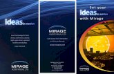 Mirage Trifold Brochure