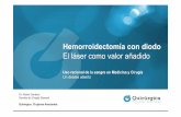 Hemorroidoctomía con diodo - El láser como valor añadido