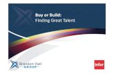 Buy or Build: Finding Great Talent