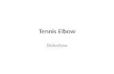 Tennis elbow slideshow