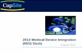 CapSite 2012 Medical Device Integration (MDI) Study