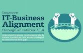 Improve IT-Business Alignment Through An Internal SLA