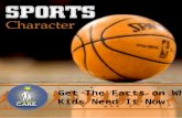 Get the Facts on Why We Need Youth Sports Character Programs