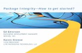 Package Integrity How To Get Started Webinar 13 Jan2010 Final No Notes