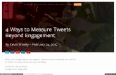 4 Ways to Measure Tweets Beyond Engagement