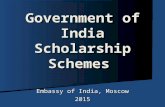 Стипендиальные программы и курсы, предусмотренные Правительством Индии для российских граждан