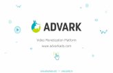 Advark presentation for advertising seller