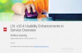 Inforln.com ERP LN 10.4 Usability Enhancements in Service Overview