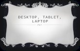 Funcionamiento de desktop laptop y tablet