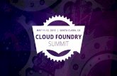 Cloud Foundry Summit 2015: Making the Leap