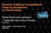 Concevoir et déployer vos applications a base de microservices sur Cloud Foundry