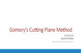 Gomory's cutting plane method