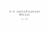 5 s Bhilai Steel Plant - 5 S Certification