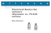 Wilcoxon - Accelerometer Electronic Basics