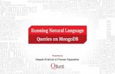 Running Natural Language Queries on MongoDB