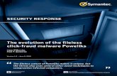 The Evolution of the Fileless Click-Fraud Malware Poweliks
