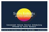 Convenient Online Service Scheduling Offered by Santa Barbara