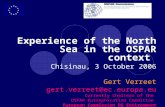 Experience of the North Sea in the OSPAR Context (Verreet)