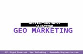 Geo Marketing: Meeting Business Objective