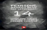 Pensions, Management and Leadership: 14 Lessons from Invensys Pension Scheme's Former CEO/CIO