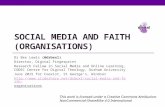 Social Media and Faith Organisations