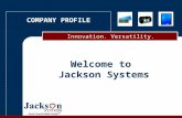 Welcome To Jackson Systems, Zone Control Made Simple
