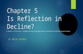 Chapter 5 Summary- Is Reflection in Decline?